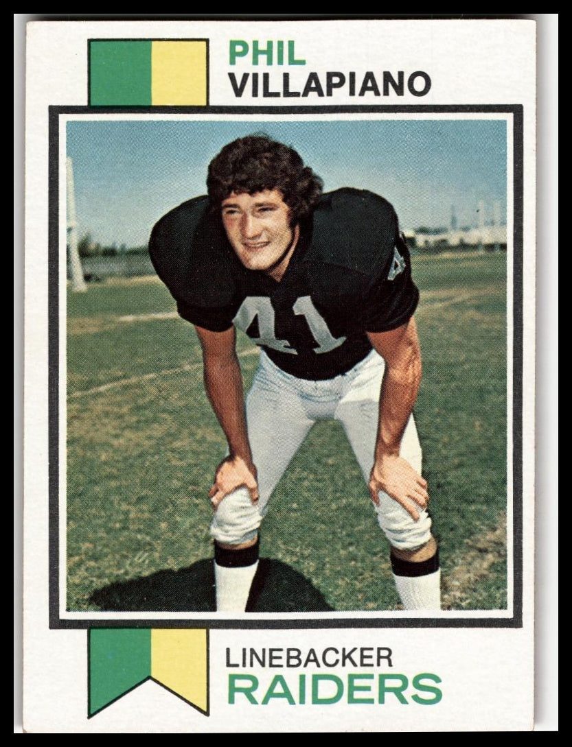 1973 Topps #235 Phil Villapiano Excellent