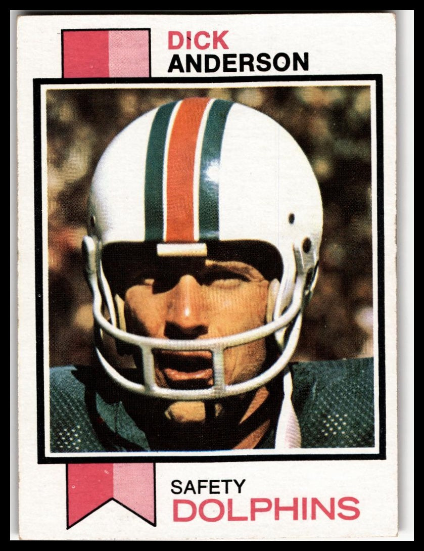 1973 Topps #240 Dick Anderson Excellent