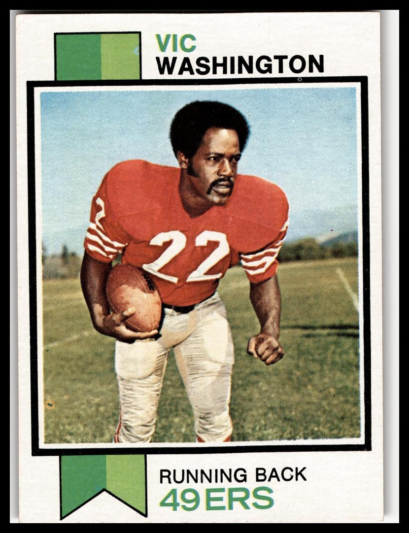 1973 Topps #238 Vic Washington Excellent