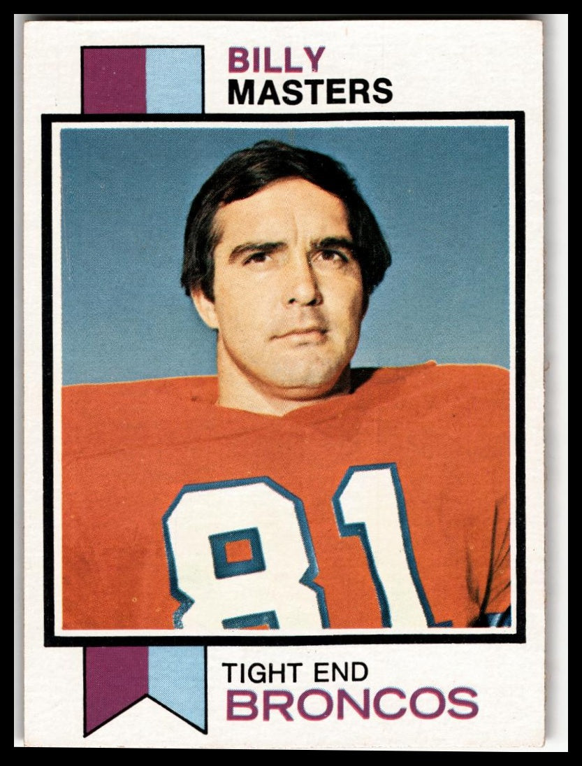 1973 Topps #242 Billy Masters Excellent