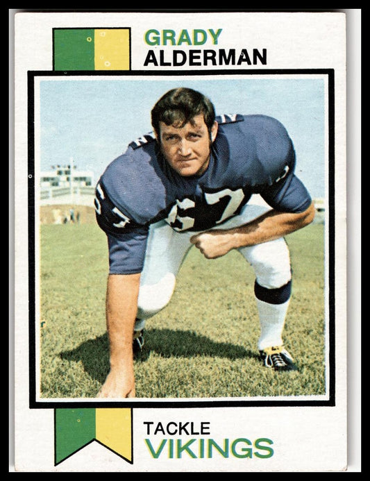 1973 Topps #239 Grady Alderman Excellent