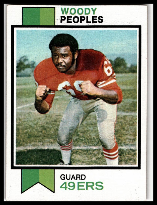 1973 Topps #262 Woody Peoples Excellent