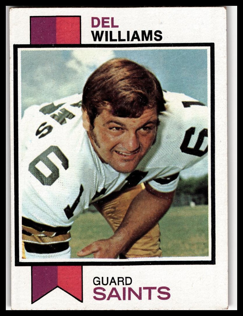 1973 Topps #277 Del Williams Excellent