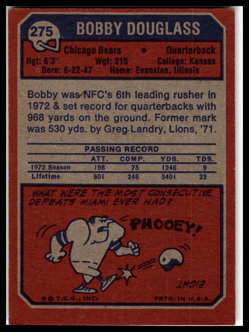 1973 Topps #275 Bobby Douglass Excellent