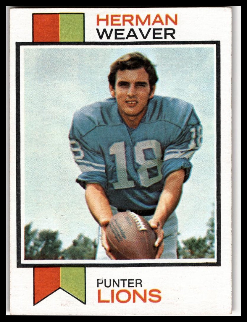 1973 Topps #279 Herman Weaver Excellent