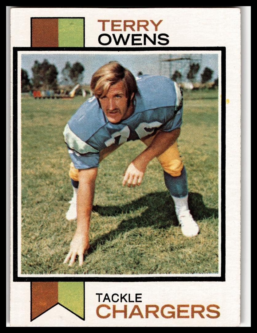 1973 Topps #284 Terry Owens Excellent