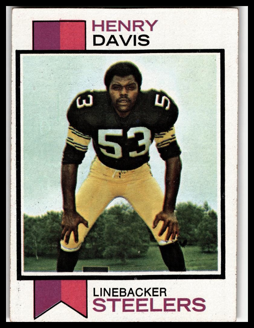 1973 Topps #332 Henry Davis Excellent