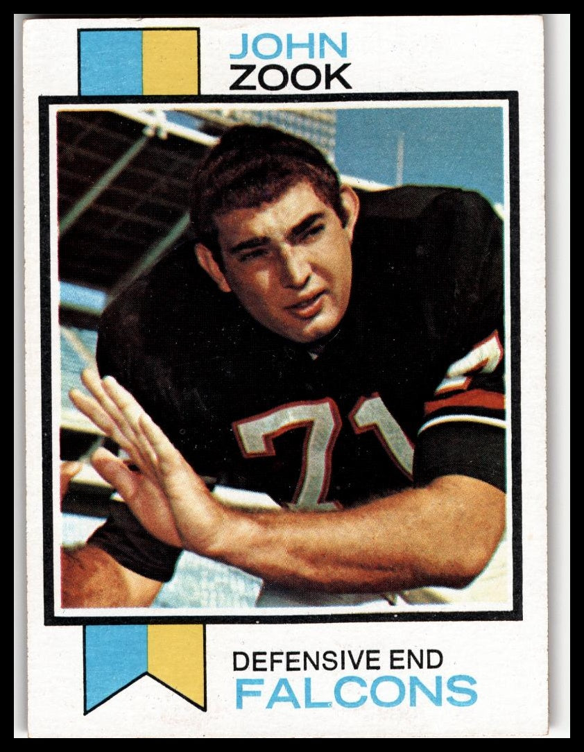 1973 Topps #333 John Zook Excellent