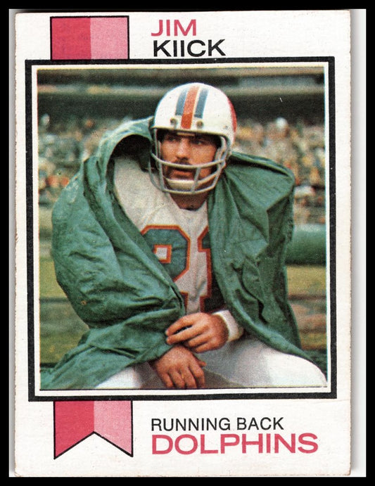 1973 Topps #316 Jim Kiick Excellent