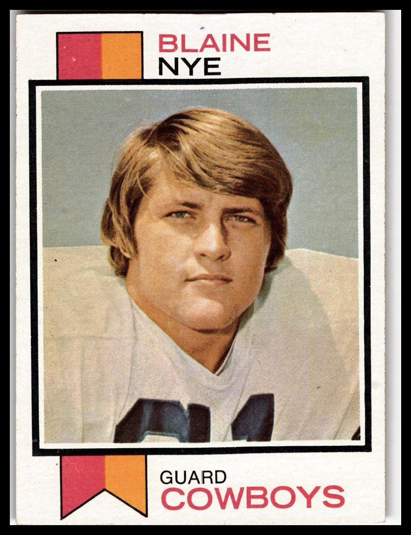 1973 Topps #299 Blaine Nye Excellent