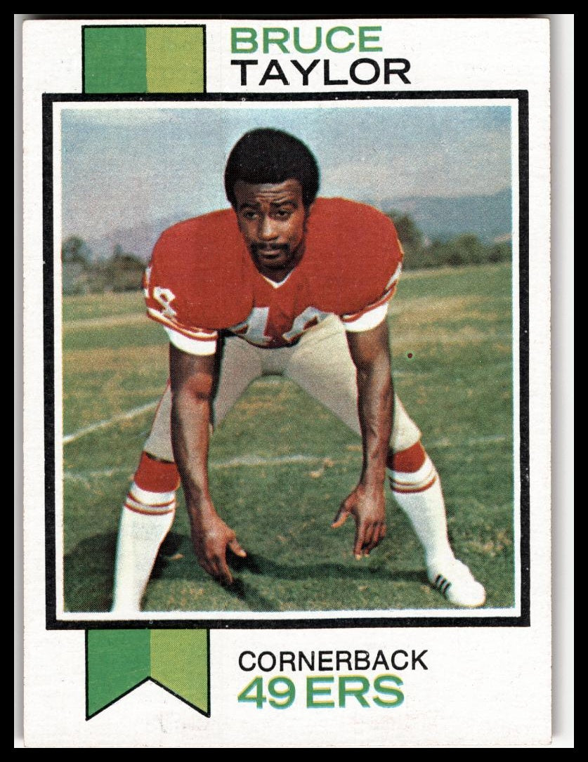 1973 Topps #346 Bruce Taylor Excellent