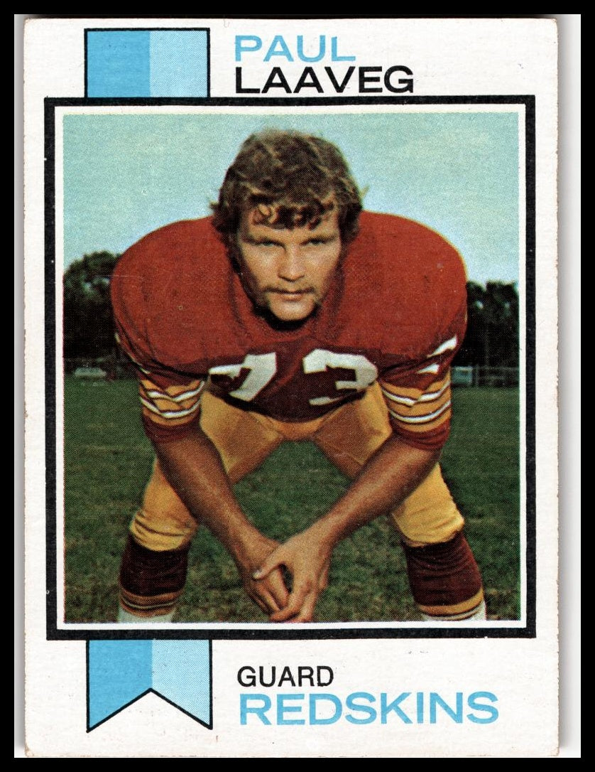 1973 Topps #339 Paul Laaveg Excellent