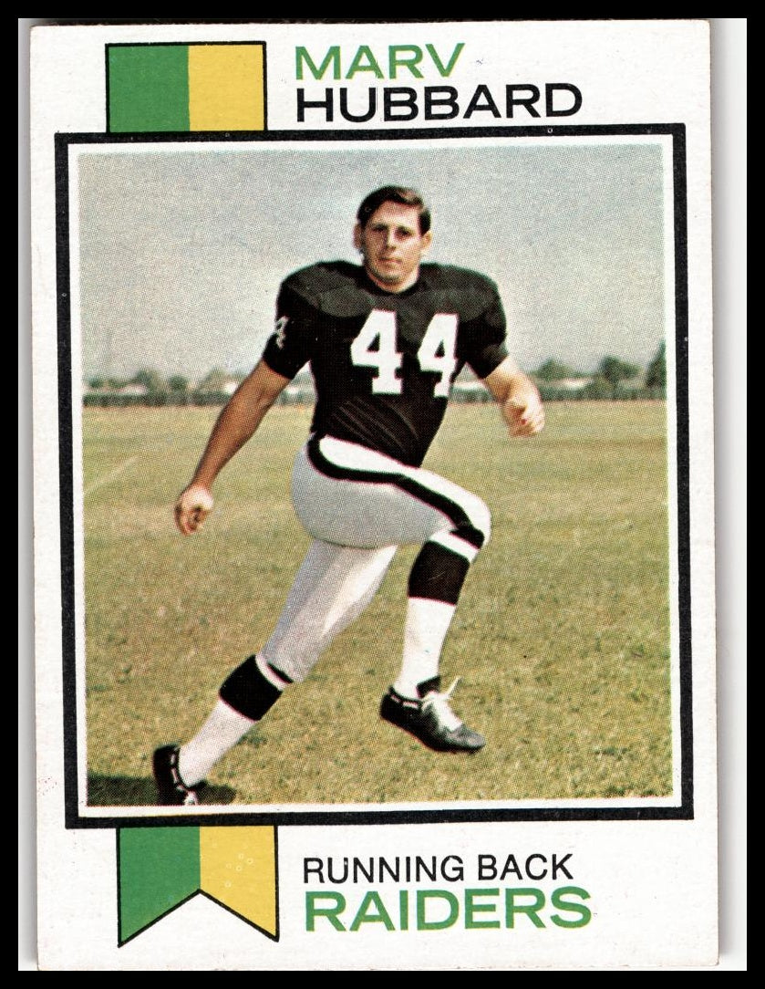 1973 Topps #345 Marv Hubbard Excellent