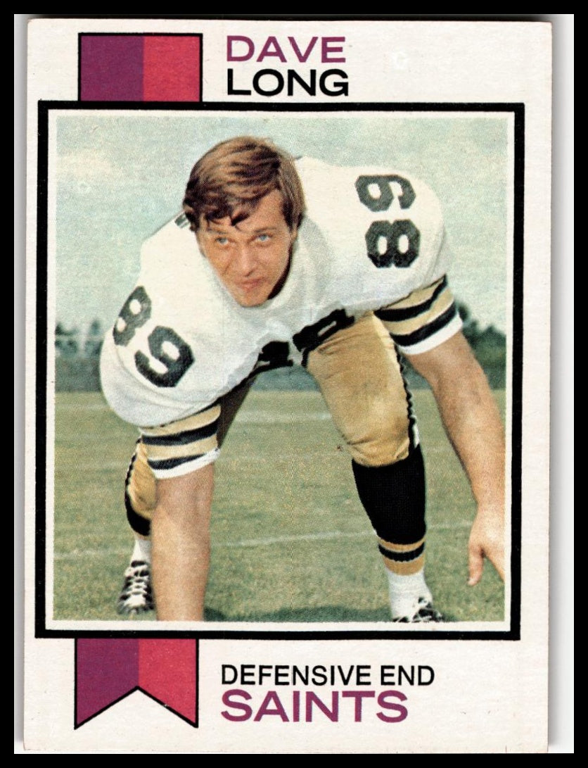 1973 Topps #356 Dave Long Excellent