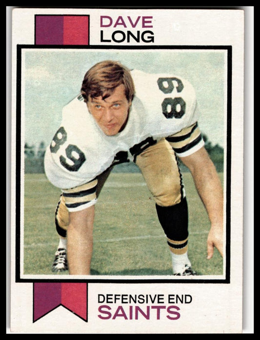 1973 Topps #356 Dave Long Excellent