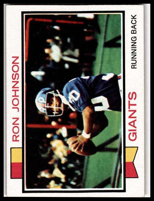 1973 Topps #350 Ron Johnson Excellent