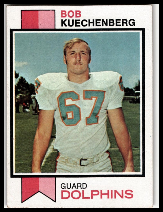 1973 Topps #367 Bob Kuechenberg Excellent