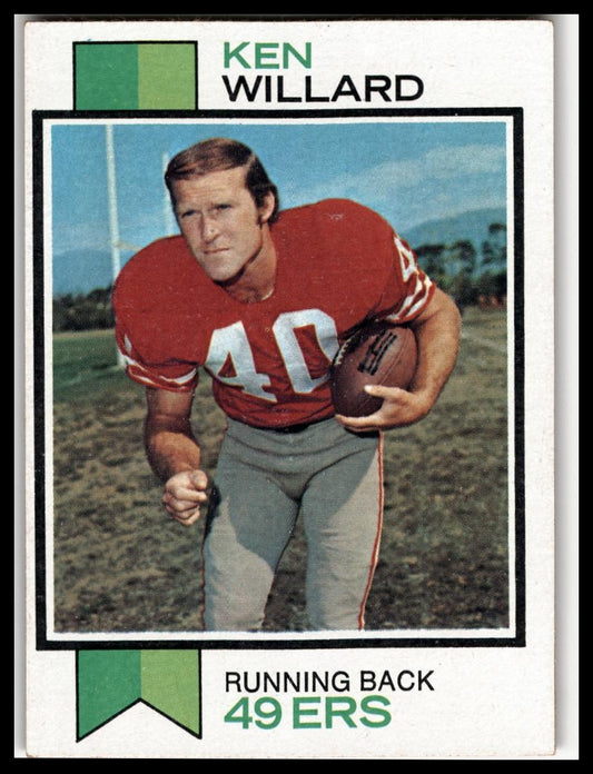 1973 Topps #387 Ken Willard Excellent