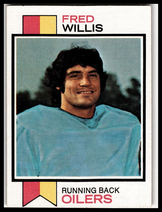 1973 Topps #396 Fred Willis Excellent