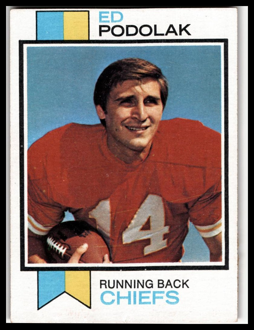 1973 Topps #373 Ed Podolak Excellent