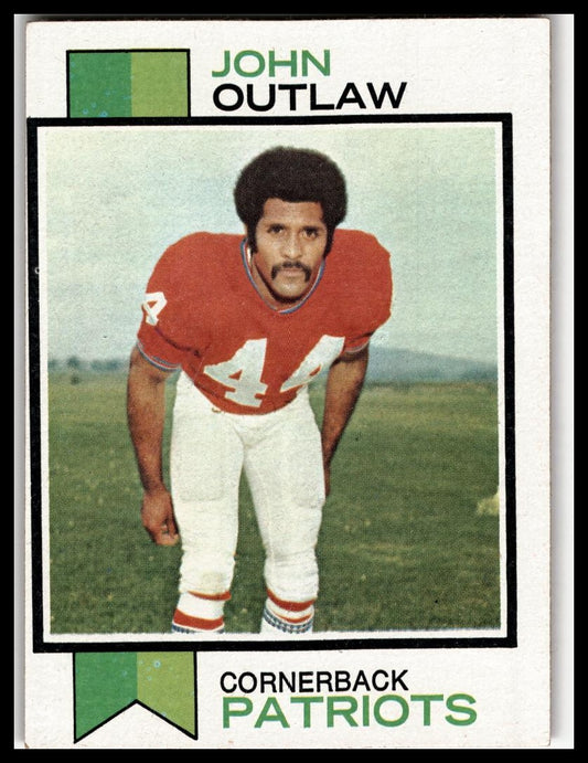 1973 Topps #384 John Outlaw Excellent