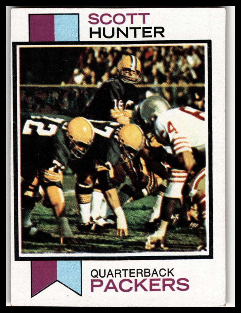 1973 Topps #366 Scott Hunter Excellent