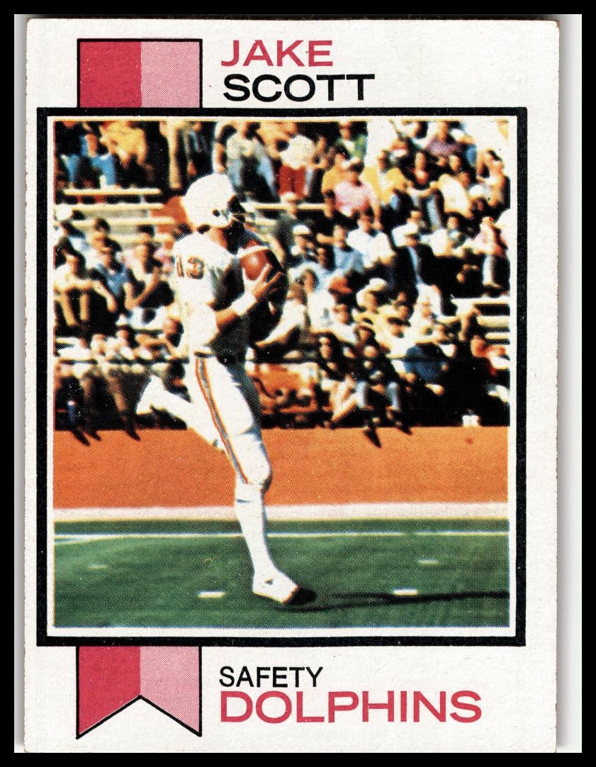 1973 Topps #390 Jake Scott Excellent