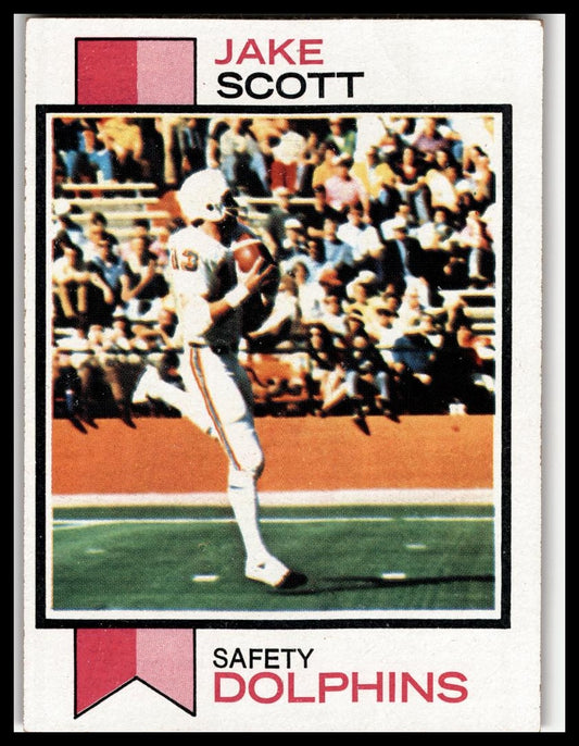 1973 Topps #390 Jake Scott Excellent