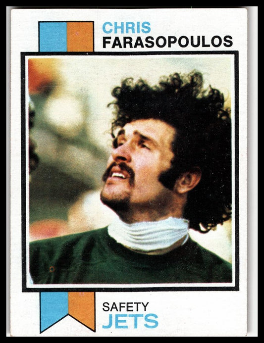 1973 Topps #374 Chris Farasopoulos Excellent