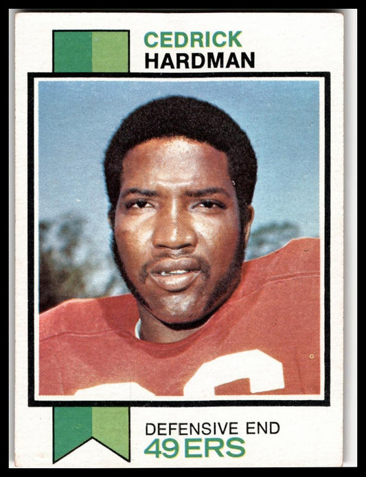 1973 Topps #412 Cedrick Hardman Excellent