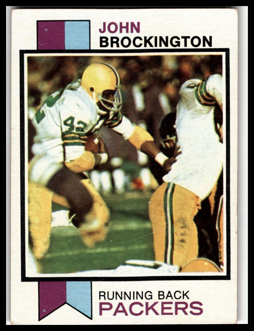 1973 Topps #470 John Brockington Excellent