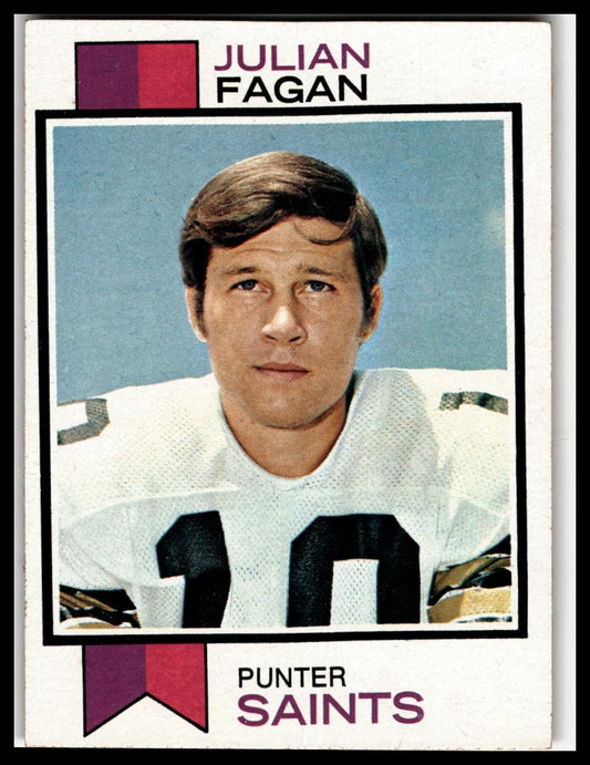 1973 Topps #473 Julian Fagan Excellent
