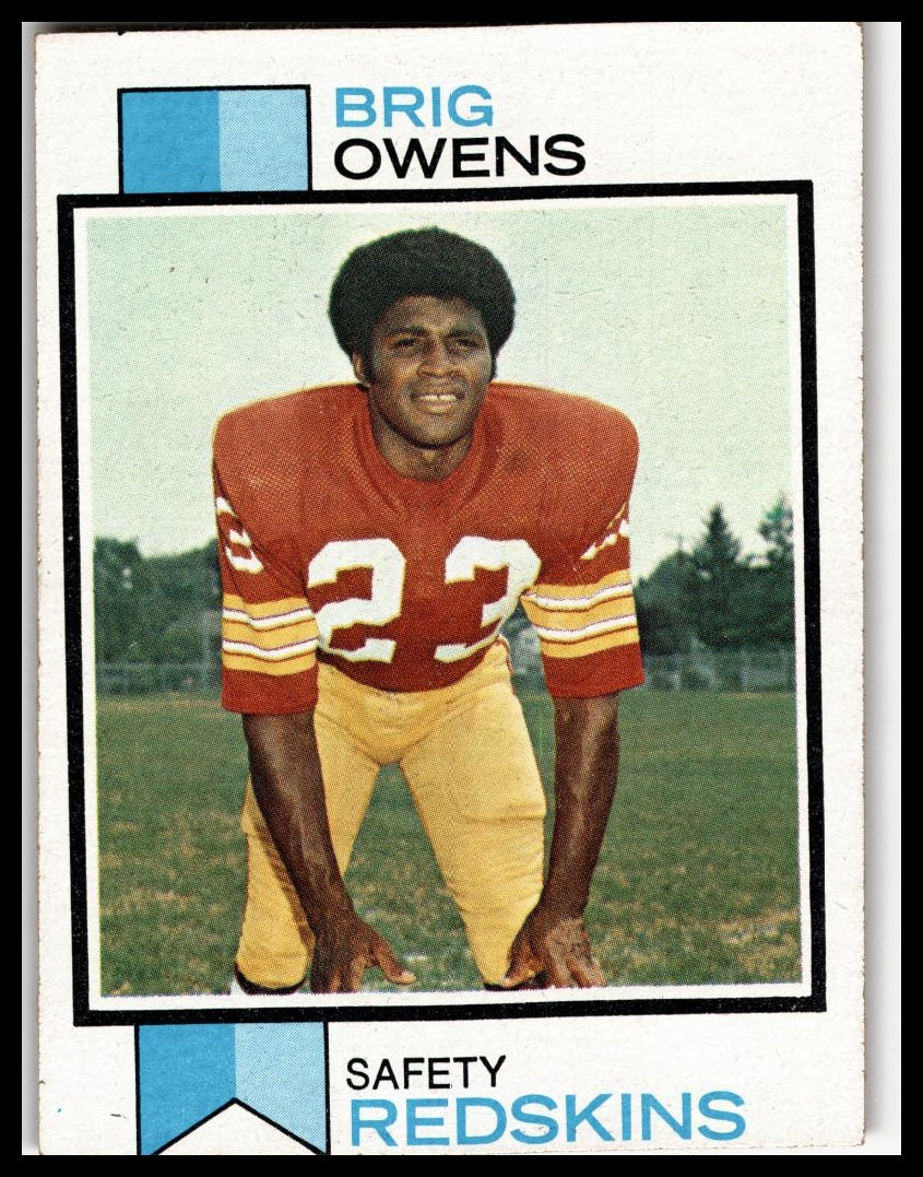 1973 Topps #442 Brig Owens Excellent