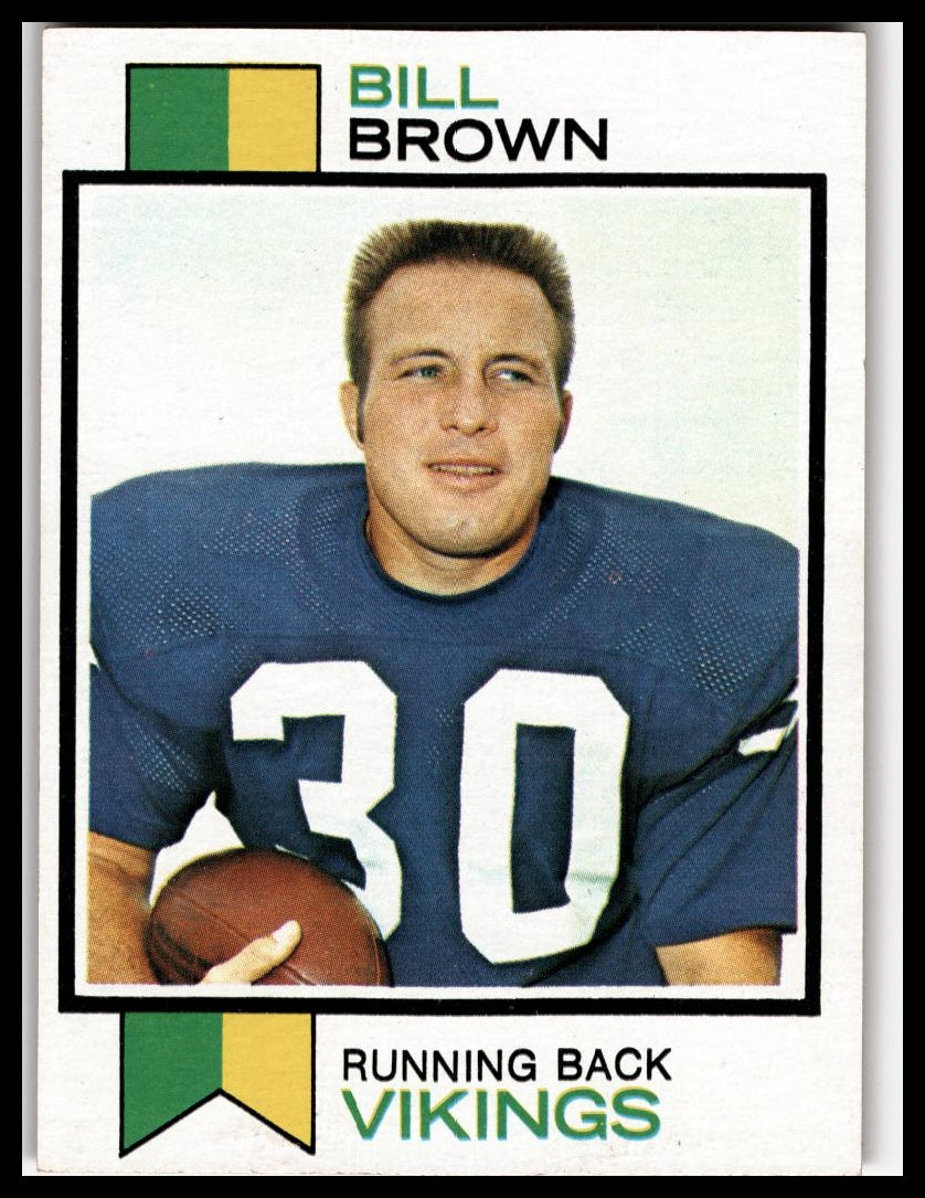 1973 Topps #474 Bill Brown Excellent
