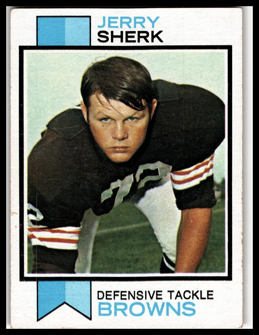 1973 Topps #459 Jerry Sherk Excellent