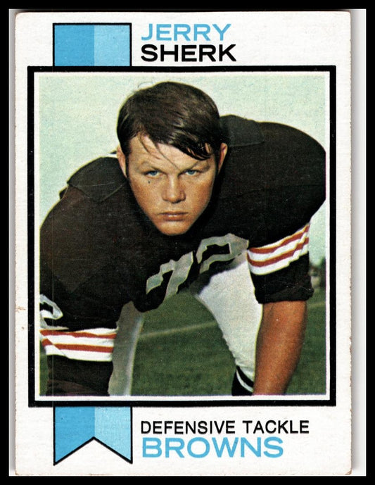 1973 Topps #459 Jerry Sherk Excellent