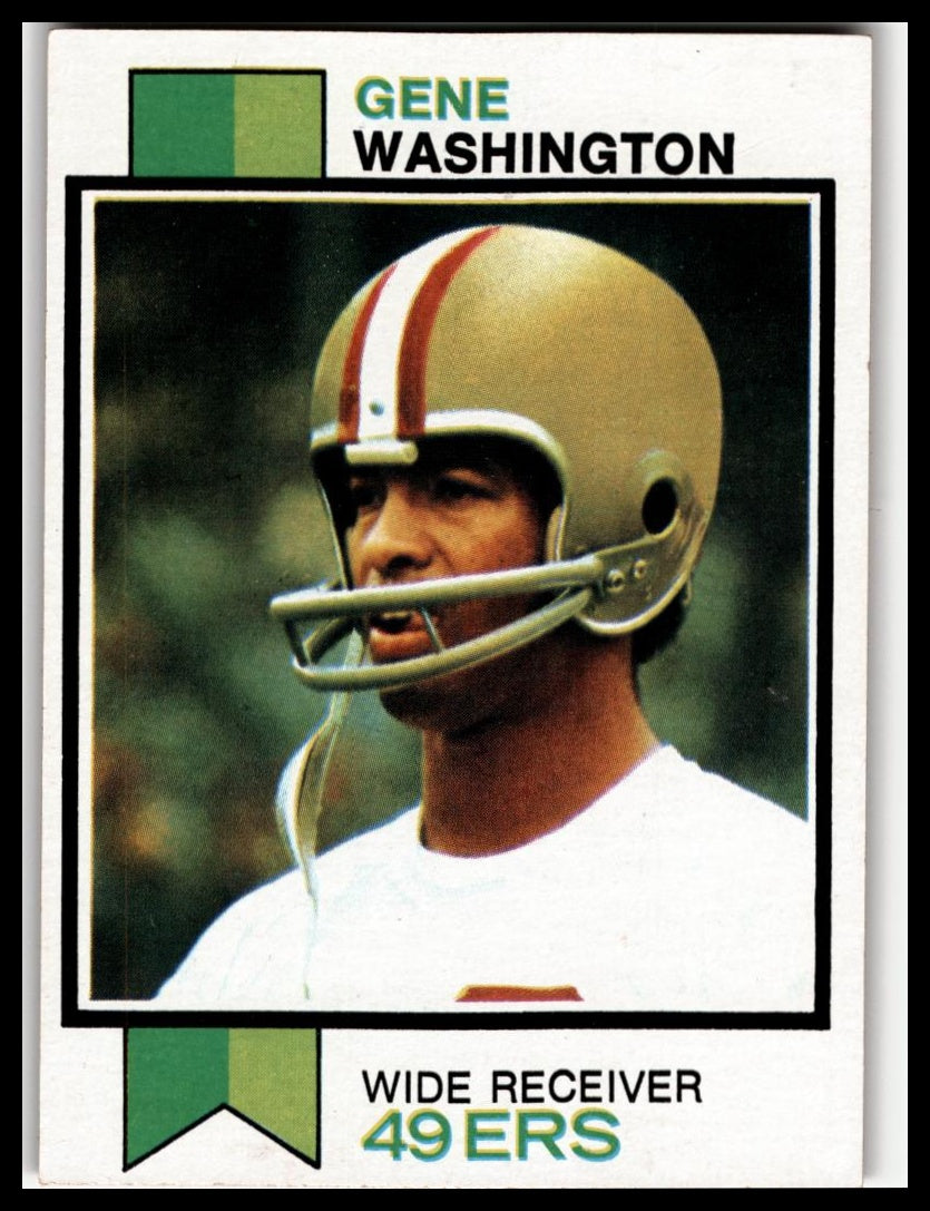1973 Topps #460 Gene Washington Excellent