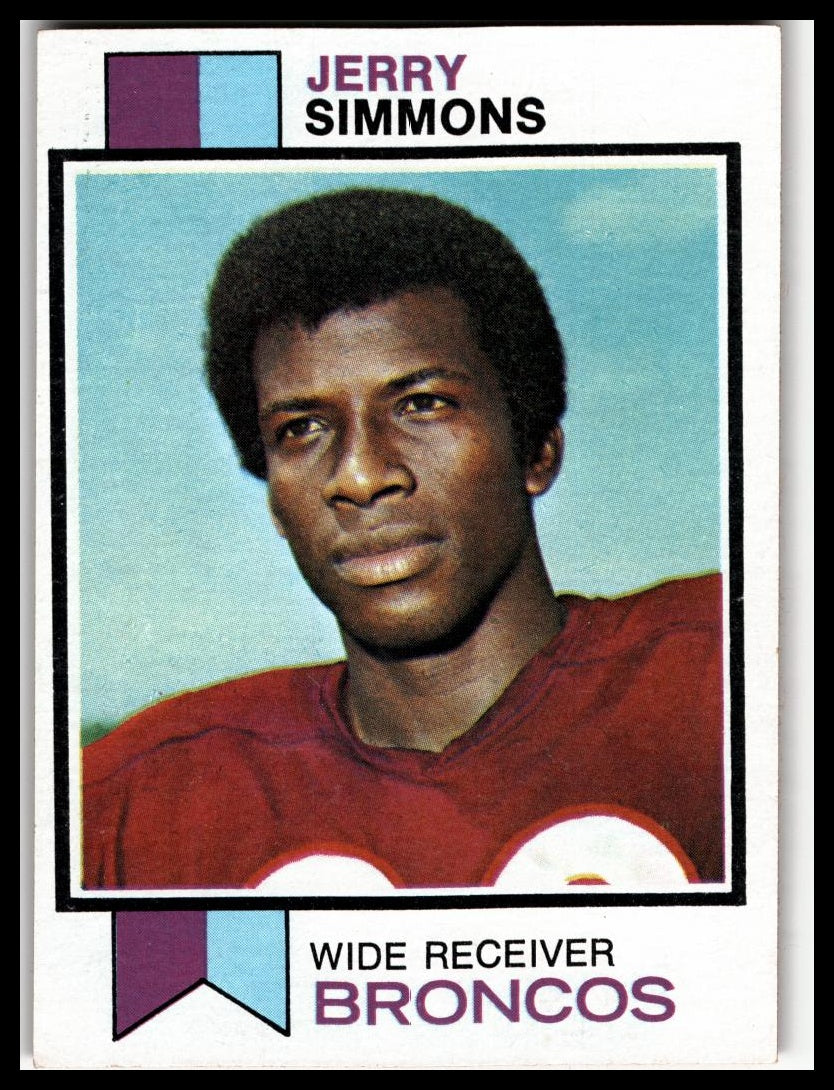 1973 Topps #484 Jerry Simmons Excellent