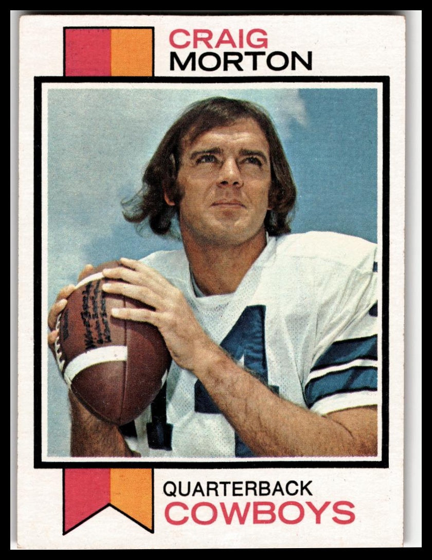 1973 Topps #493 Craig Morton Excellent