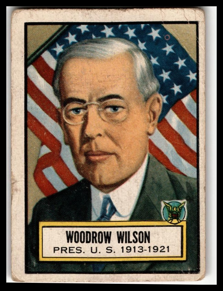 1952 Topps Look 'n See (R714-16) #2 Woodrow Wilson Very Good