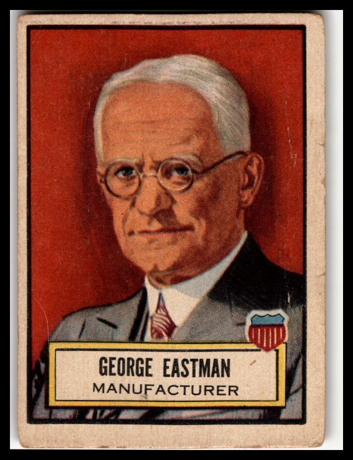 1952 Topps Look 'n See (R714-16) #25 George Eastman Very good