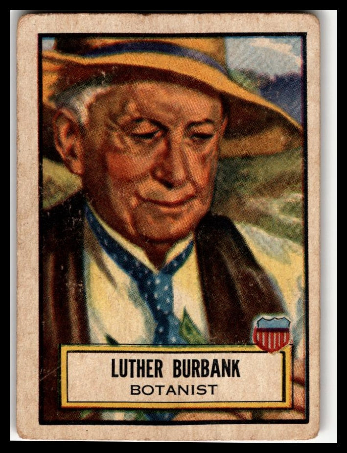 1952 Topps Look 'n See (R714-16) #27 Luther Burbank Very Good