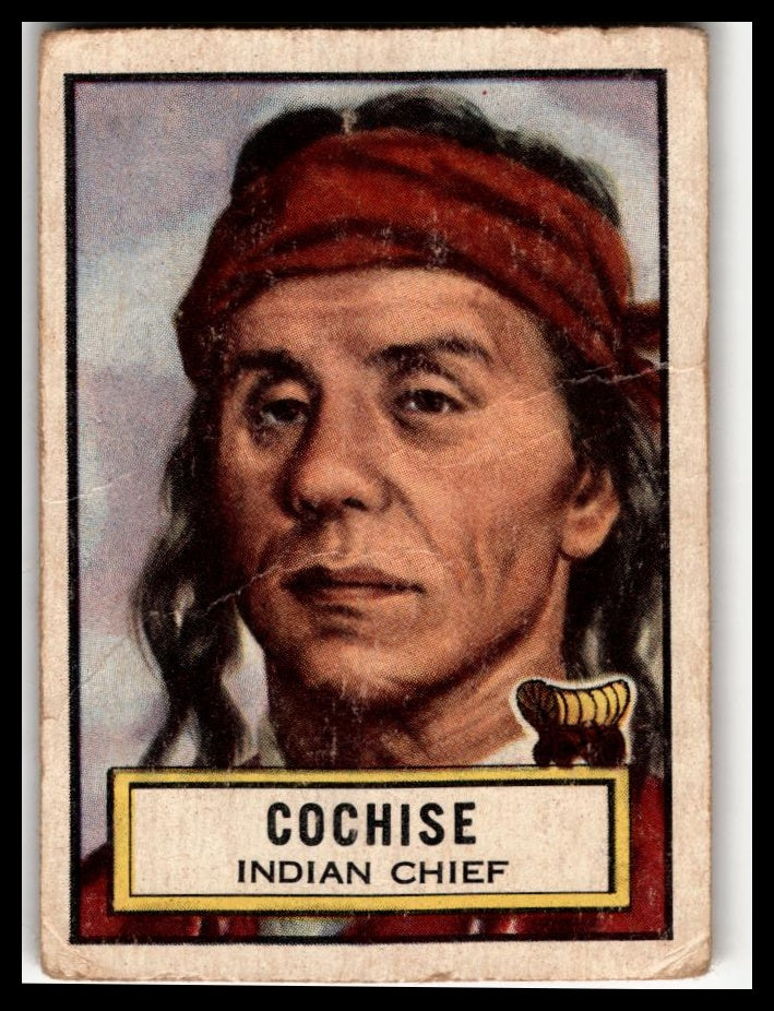 1952 Topps Look 'n See (R714-16) #59 Cochise Very Good
