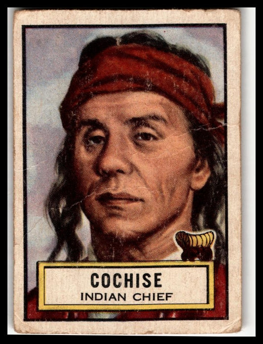 1952 Topps Look 'n See (R714-16) #59 Cochise Very Good