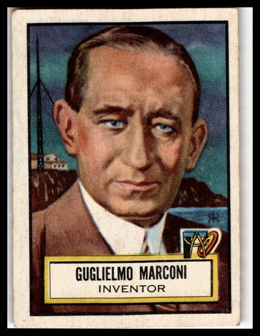 1952 Topps Look 'n See (R714-16) #69 Guglielmo Marconi Excellent