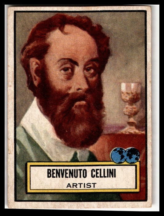 1952 Topps Look 'n See (R714-16) #86 Benvenuto Cellini Excellent