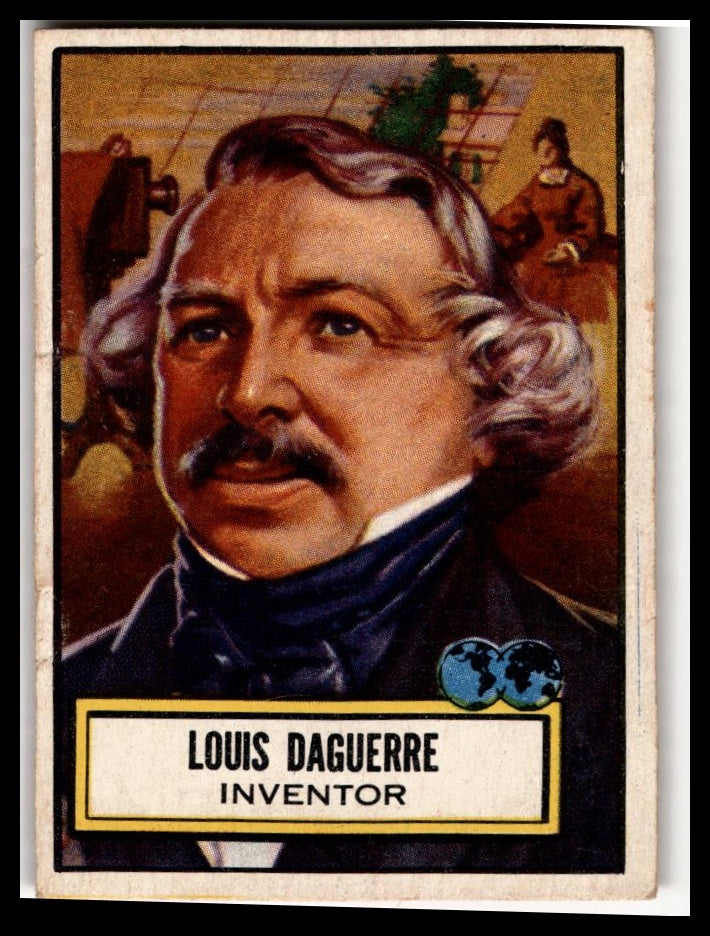 1952 Topps Look 'n See (R714-16) #92 Louis Daguerre Excellent