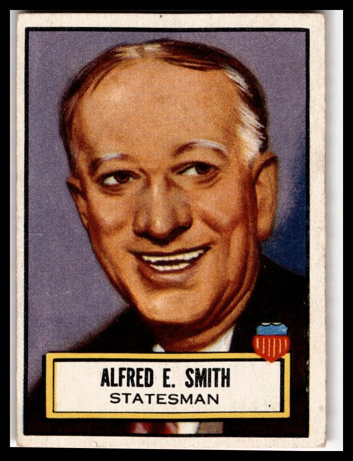 1952 Topps Look 'n See (R714-16) #95 Alfred E. Smith Excellent