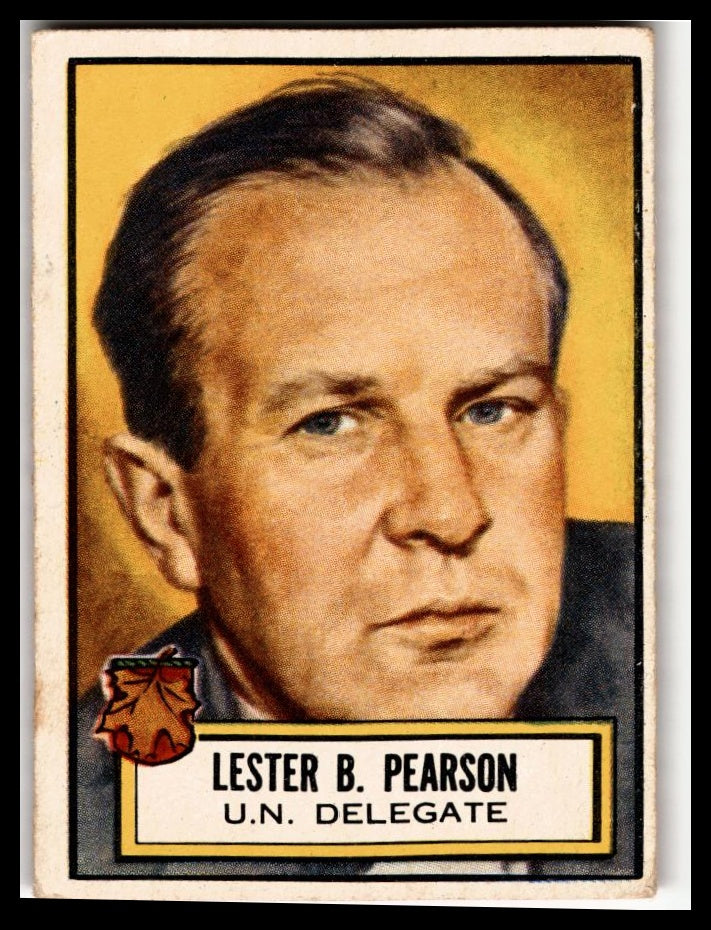 1952 Topps Look 'n See (R714-16) #99 Lester B. Pearson Excellent