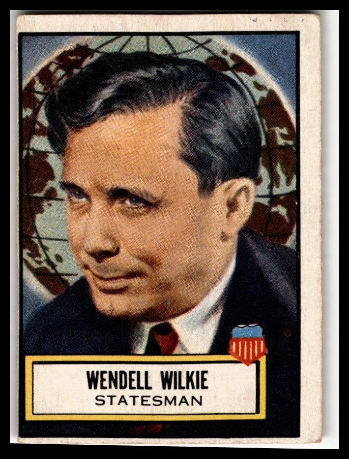 1952 Topps Look 'n See (R714-16) #120 Wendell Willkie Very Good